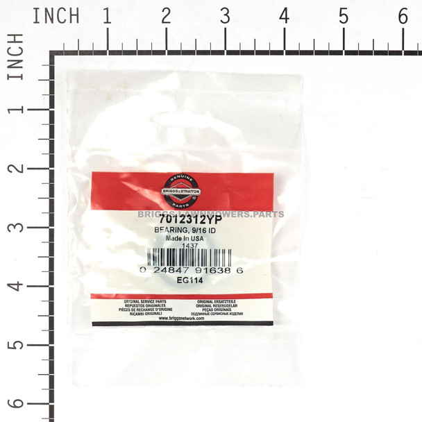 7012312YP - BEARING 9/16 ID Briggs and Stratton Original Part - Image 5