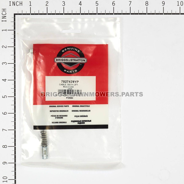 7027429YP - CABLE DECK LIFT Briggs and Stratton Original Part - Image 3