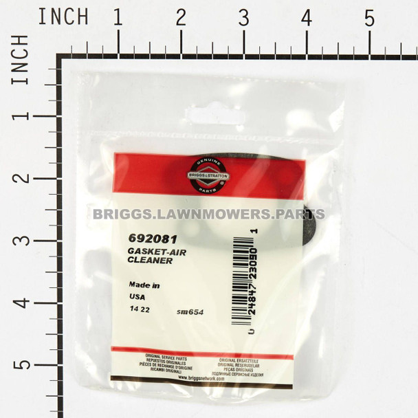 692081 - GASKET-AIR CLEANER Briggs and Stratton Original Part - Image 3