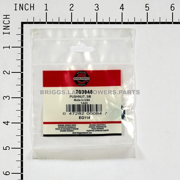 703948 - PUSHNUT 3/8 Briggs and Stratton Original Part - Image 3
