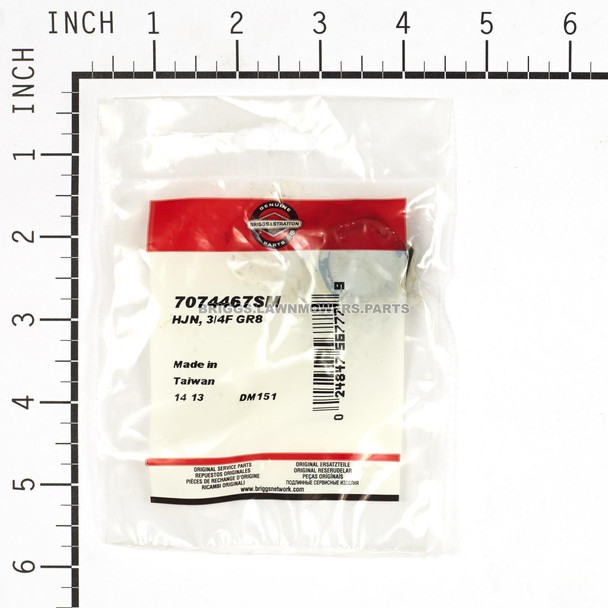 7074467SM - HJN 3/4F GR8 Briggs and Stratton Original Part - Image 3