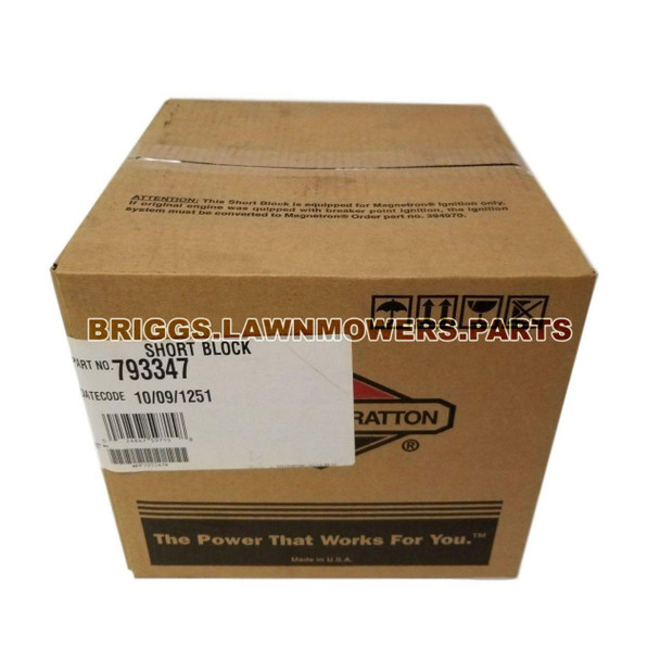 793347 - SB MODEL 10 VERT Briggs and Stratton - Image 7