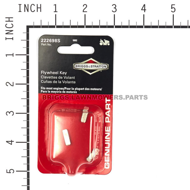 5002K - KEY-FLYWHEEL Briggs and Stratton Original Part - Image 3