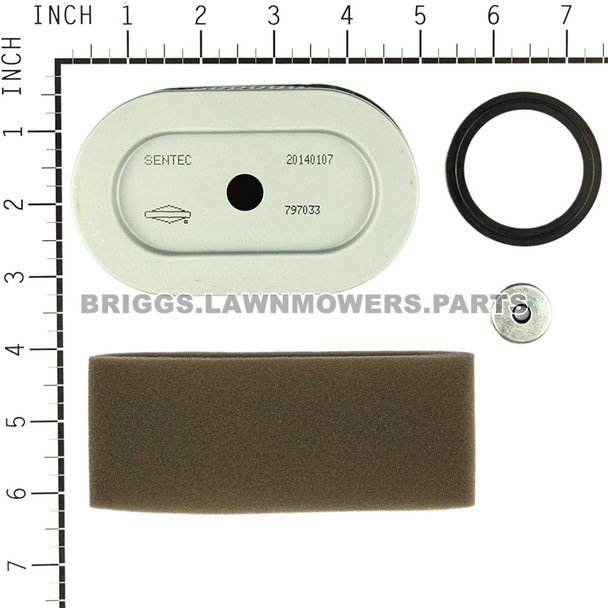 Briggs and Stratton 6.5 HP Air Filter 797033 OEM