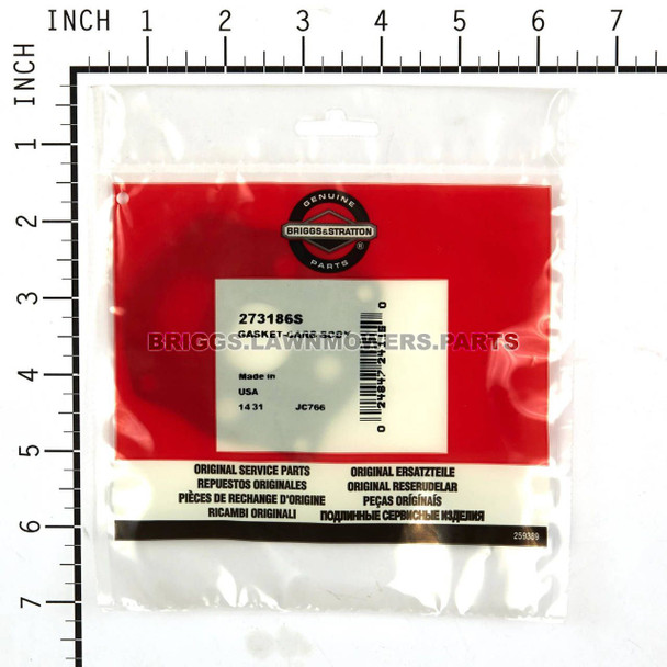 273186S - GASKET-CARB BODY Briggs and Stratton Original Part - Image 4