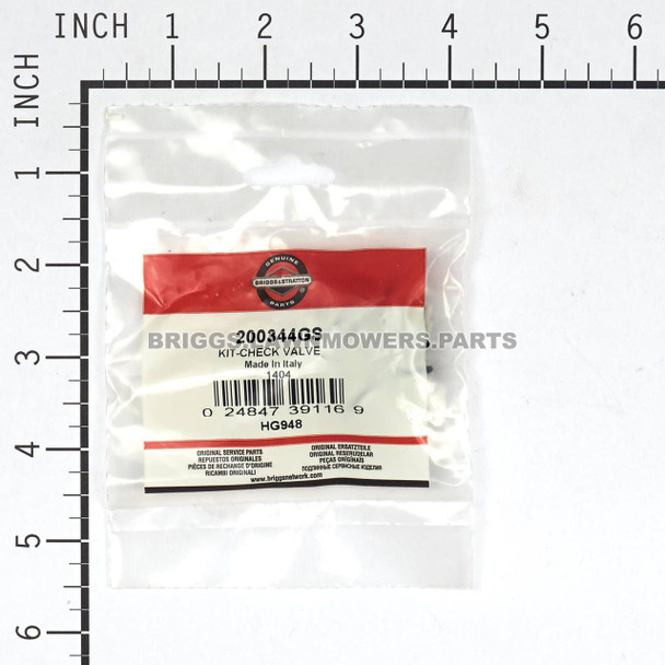 200344GS - KIT-CHECK VALVE Briggs and Stratton Original Part - Image 5