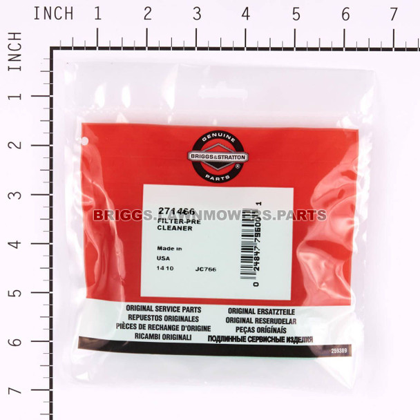 271466 - FILTER-PRE CLEANER Briggs and Stratton Original Part - Image 4