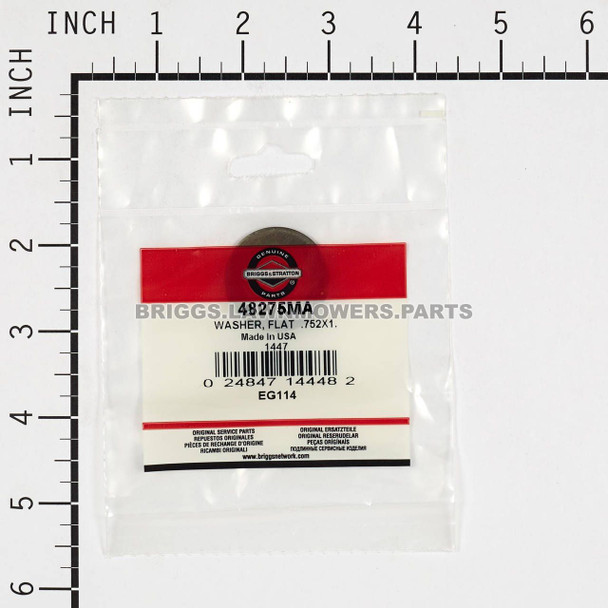 48275MA - WASHER FLAT .752X1. Briggs and Stratton Original Part - Image 3