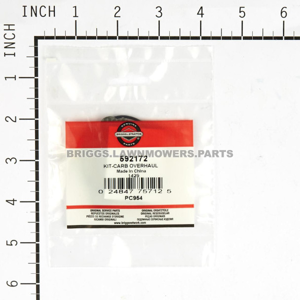 592172 - KIT-CARB OVERHAUL Briggs and Stratton Original Part - Image 3