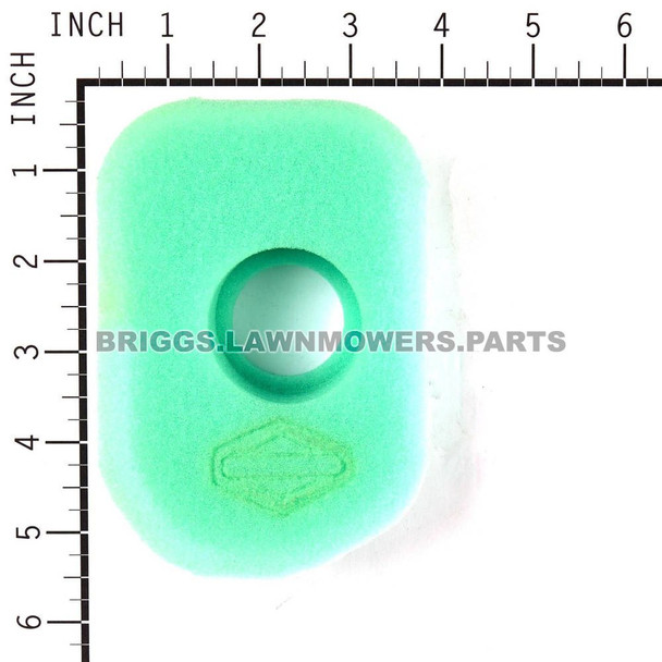 270579S - FILTER-A/C FOAM Briggs and Stratton Original Part - Image 2