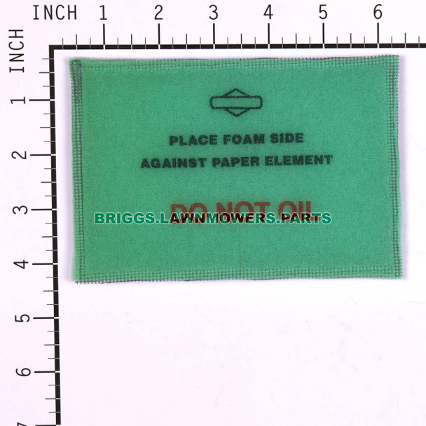399039 - FILTER-PRE CLEANER Briggs and Stratton Original Part - Image 2