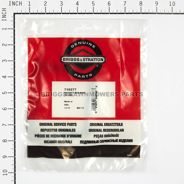 710377 - GASKET-ROCKER COVER Briggs and Stratton Original Part - Image 3