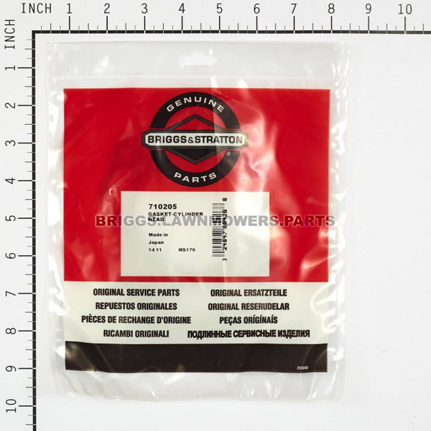 710205 - GASKET-CYLINDER HEAD Briggs and Stratton Original Part - Image 3
