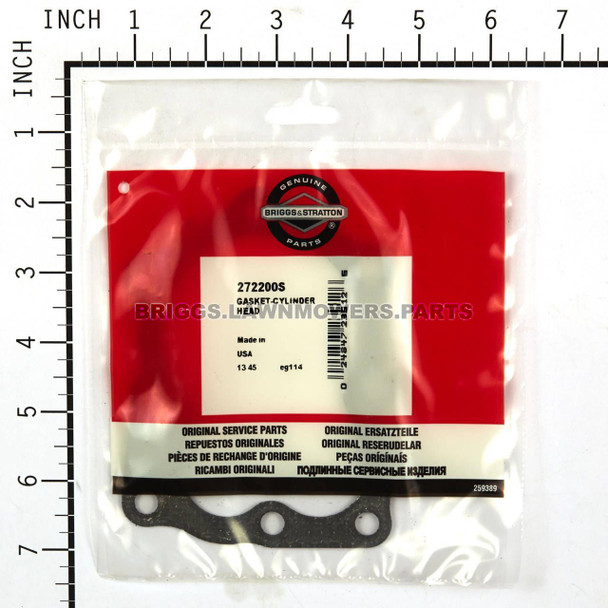 272200S - GASKET-CYLINDER HEAD Briggs and Stratton Original Part - Image 3