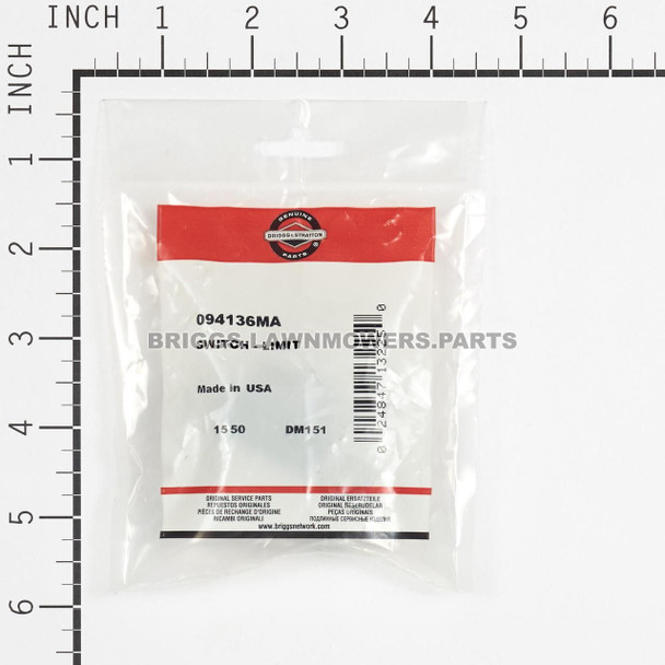 94136MA - SWITCH - LIMIT Briggs and Stratton Original Part - Image 3