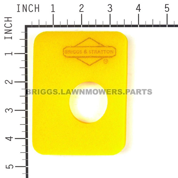 5434K - FILTER-A/C FOAM Briggs and Stratton Original Part - Image 2