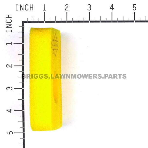 5434K - FILTER-A/C FOAM Briggs and Stratton Original Part - Image 3