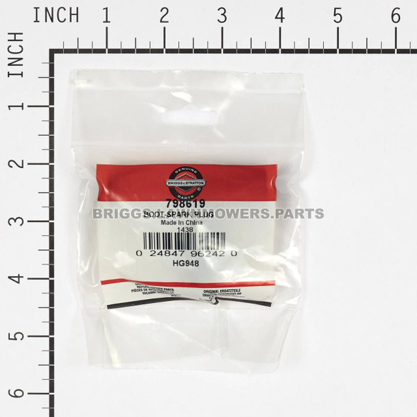 798619 - BOOT-SPARK PLUG Briggs and Stratton Original Part - Image 3