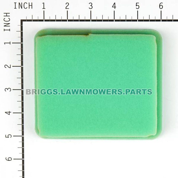 691315 - FILTER-A/C FOAM Briggs and Stratton Original Part - Image 2