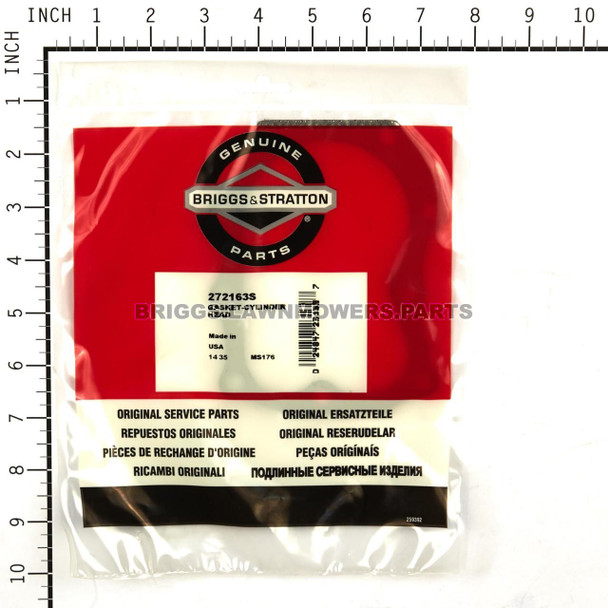 272163S - GASKET-CYLINDER HEAD Briggs and Stratton Original Part - Image 4