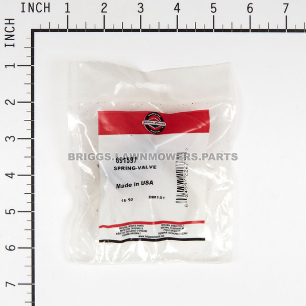 691597 - SPRING-VALVE Briggs and Stratton Original Part - Image 4