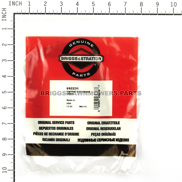 692231 - GASKET-CYLINDER HEAD Briggs and Stratton Original Part - Image 3