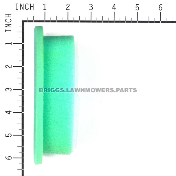 27987S - FILTER-A/C FOAM Briggs and Stratton Original Part - Image 3