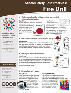 School Safety Best Practices: Fire Drill School Safety Best Practices: Fire Drill