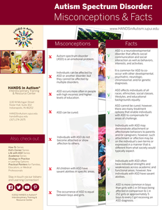 Misconceptions & Facts about ASD (Digital) Misconceptions & Facts about ASD (Digital)