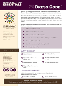 Independent Living Essentials – What is the Dress Code?