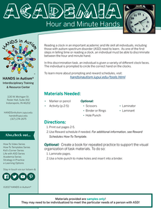 Academia – Hour And Minute Hands