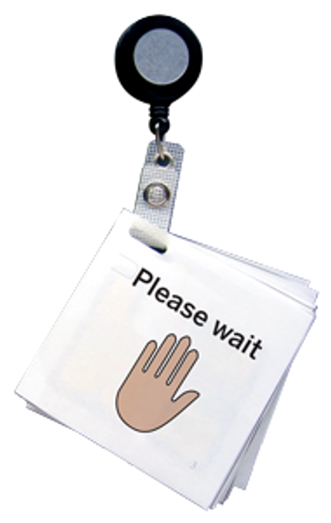 Functional Communication Cards (FCT) on a Pulley