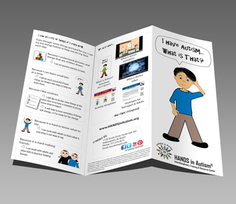 I Have Autism Brochure / Yo tengo el autismo (digital)