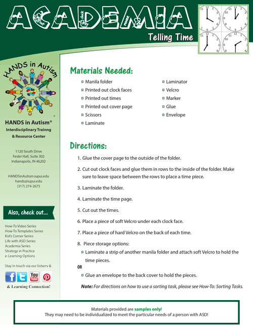 Academia – Telling Time