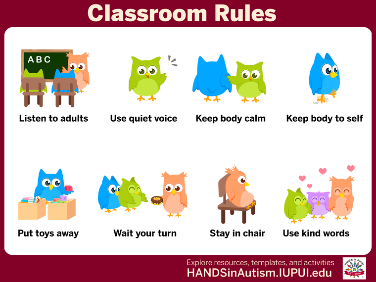 Classroom Rules (Owl)