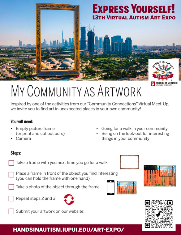 Express Yourself! – My Community as Artwork