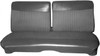 1966 Belvedere I Rear Bench 2-Door Sedan Cloth NOS Gold Cloth