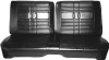 Headrest Covers 68 Satellite & Roadrunner with Decor Package