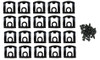 Clip Kit Rear Window Molding 68-75 Dart & Valiant