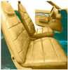 Seat Covers Front Buckets 74 Charger & Charger SE & Roadrunner & Satellite Sebring Plus NOS Ember Gold