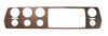 Woodgrain Dash 72-76 Dart Duster Dash w/Seat Belt & Brake Warning Lights