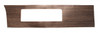 Woodgrain Dash 72-76 A Body Radio/Heater Panel w/AC
