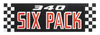 Decal Air Cleaner 70-71 340 Six Pack