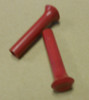 Door Lock Knobs 62-74 A & B Body Red