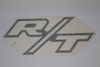 71 Challenger Charger Hood "R/T" Black Decal