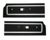 Front Door Panels 70 Satellite Roadrunner & Superbird Deluxe Bench Style