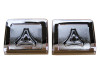 Tail Light Bezels 65 Coronet 500