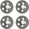 Rallye Wheel Center Caps Small Bolt Pattern 71 (Set of 4)