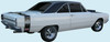 1969 Dodge Dart "GT Sport" GTS Bumble Bee Stripe Kit