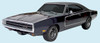 1970 Charger R/T Door and Quarter Panel Pinstripe Kit